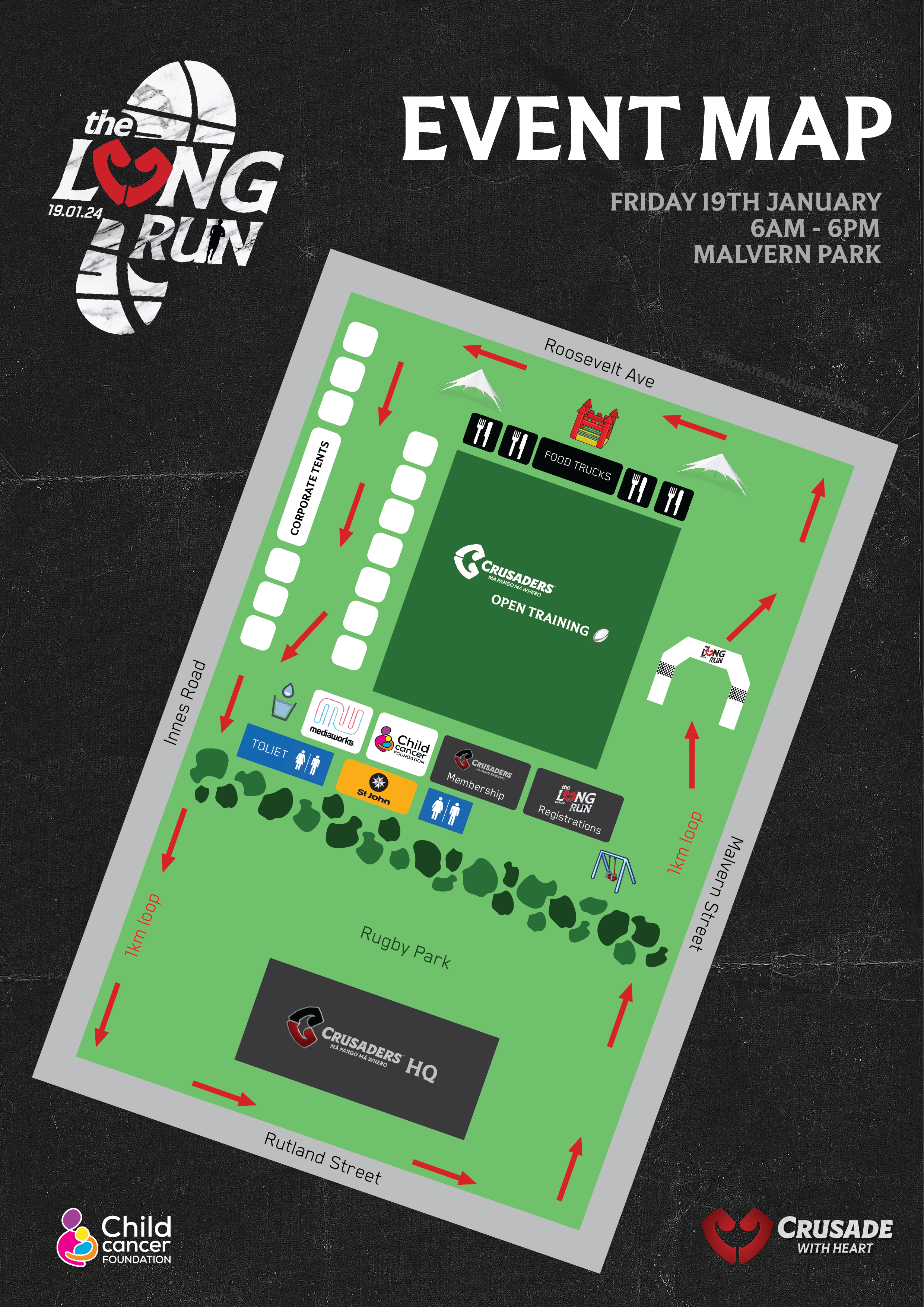 TLR Event Map Updated